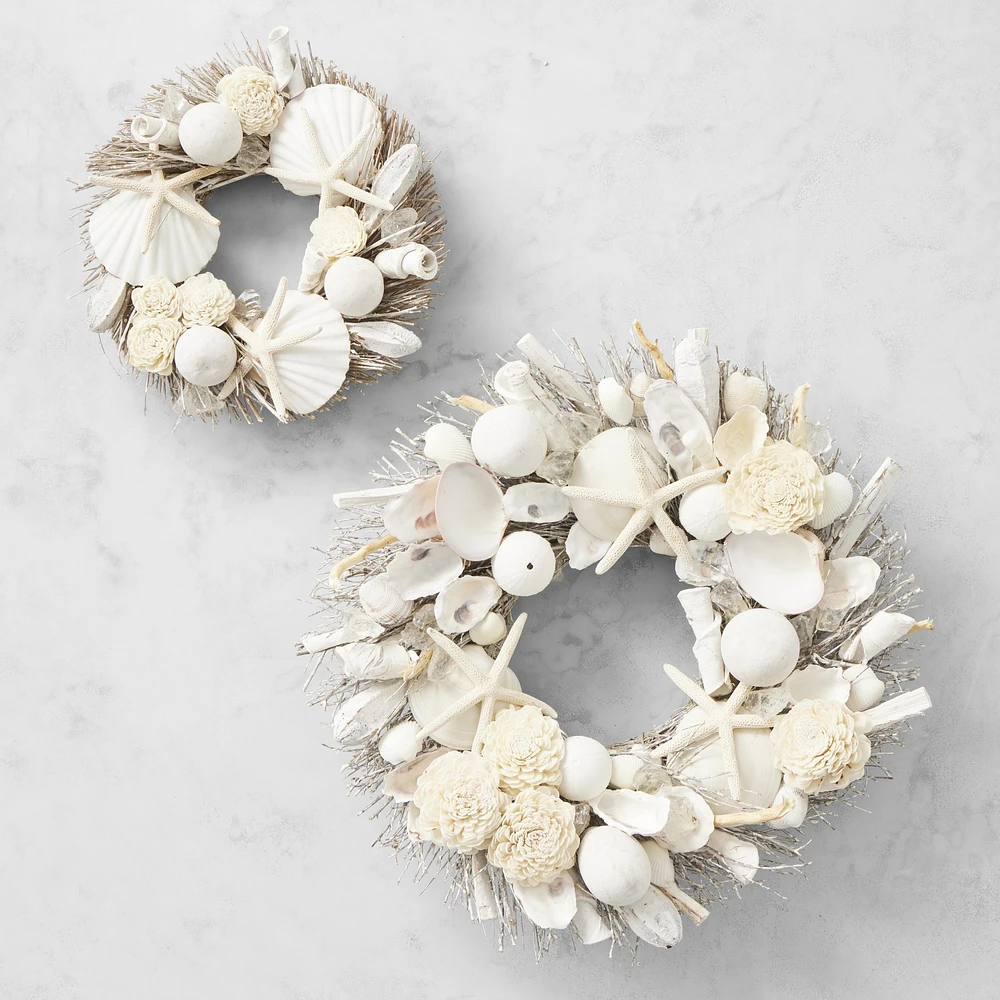 Bleached Fleur De Sel Wreath