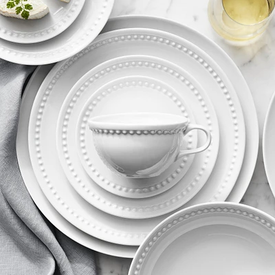 Pillivuyt Beaded Coupe Dinnerware Collection
