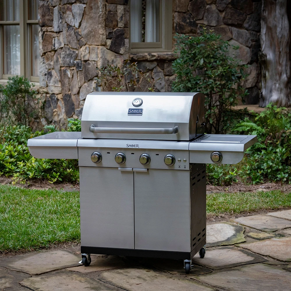 Saber Select 4-Burner Gas Grill, Liquid Propane