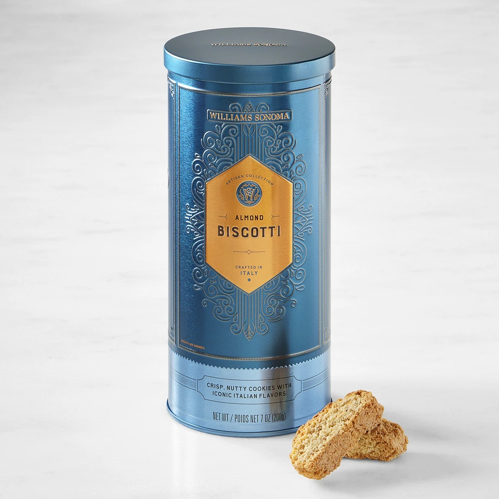 Williams Sonoma Signature Tin, Almond Biscotti