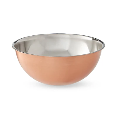 Williams Sonoma Copper Restaurant Mixing Bowls