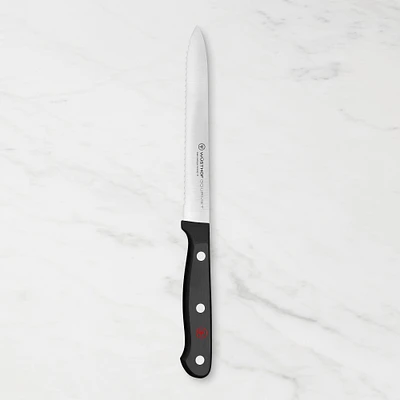 Wüsthof Gourmet Serrated Utility Knife, 5"