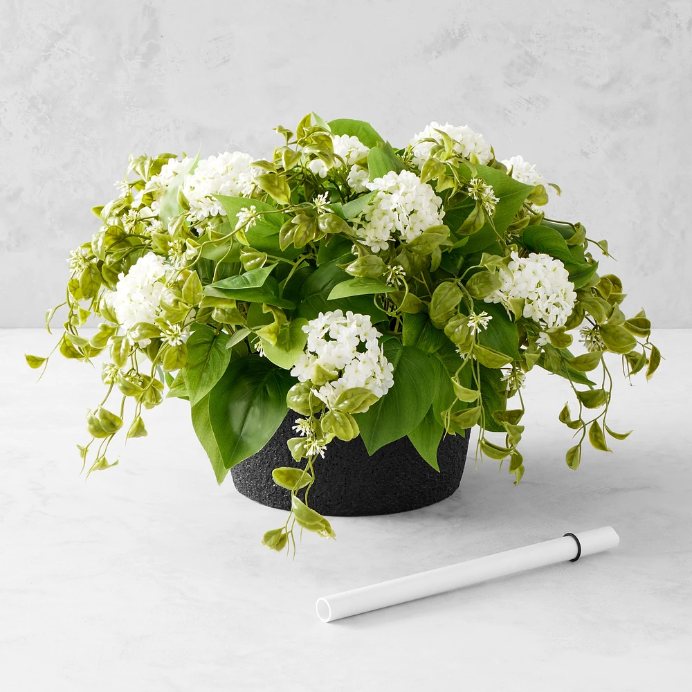 Faux Hydrangea Urn Filler, 24"