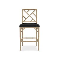 Chippendale Upholstered Bistro Counter Stool