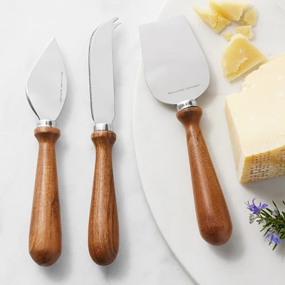 Acacia Cheese Knives