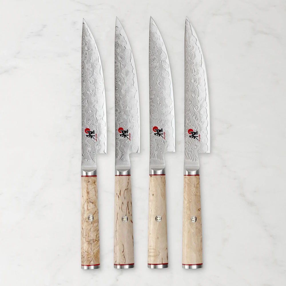 Miyabi Birchwood Steak Knives, Set of 4