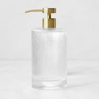 Williams Sonoma Hand Soap Dispenser Optic Glass