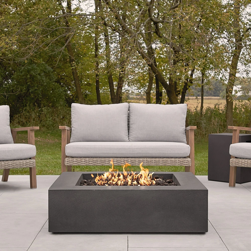 Avila 42" Square Propane Fire Table