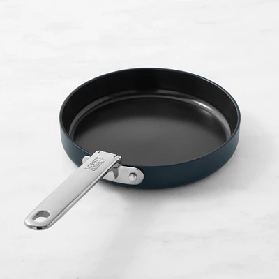 Joseph Ceramic Nonstick Space-Saving Fry Pan with Folding Handles