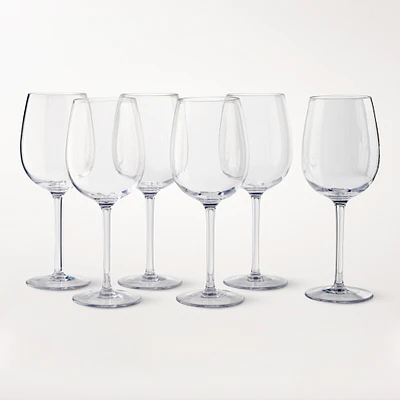 DuraClear® Tritan™ Outdoor Spritz Glasses, Set of 6