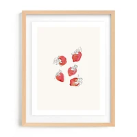 Strawberries Limited Edition Kitchen Art by Minted