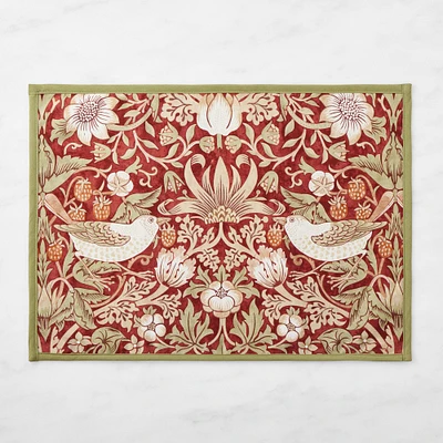 Williams Sonoma x Morris & Co. Outdoor Strawberry Thief Placemat