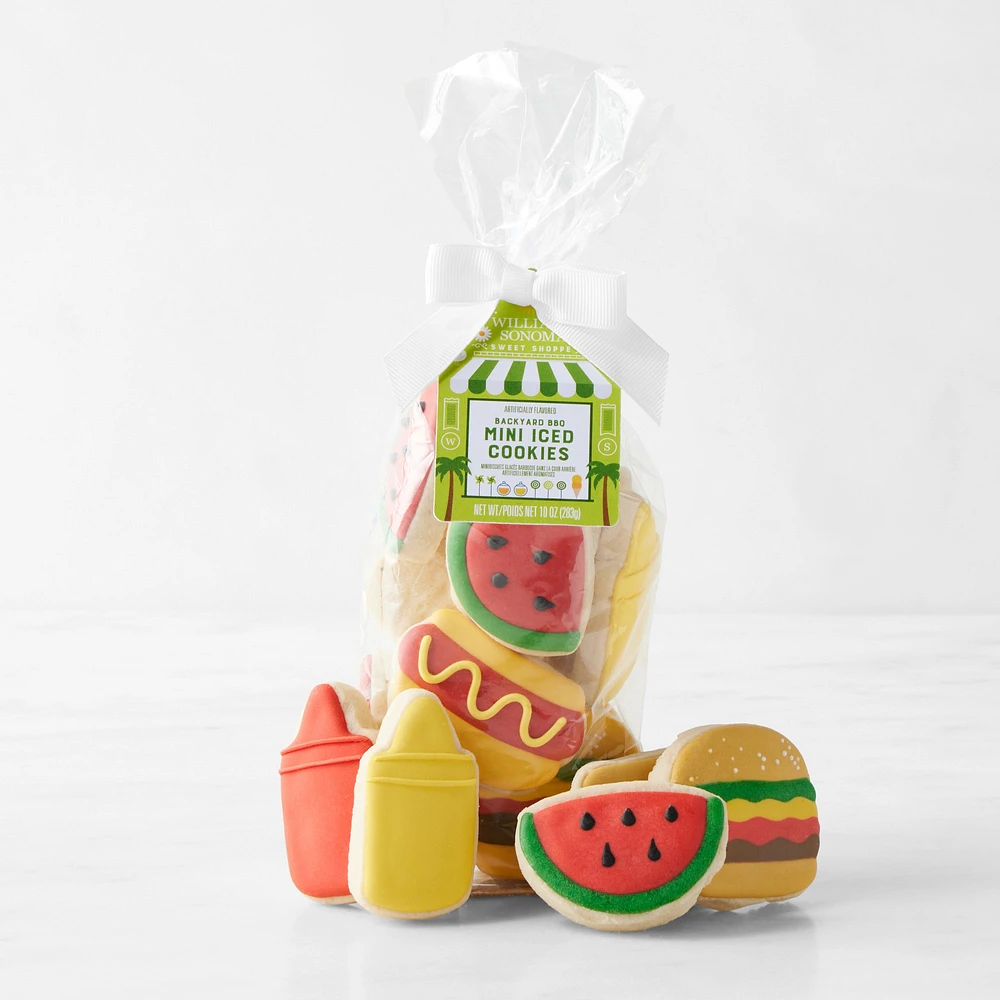 Williams Sonoma Backyard BBQ Mini Iced Cookies