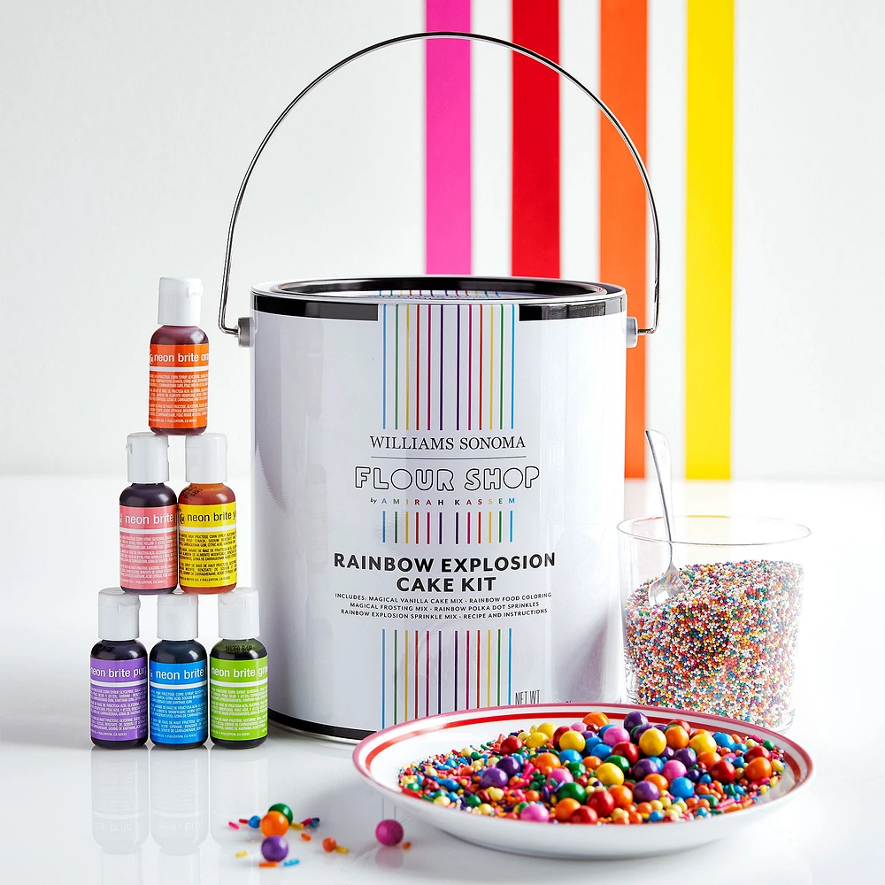 Flour Shop Rainbow Explosion Cake Kit