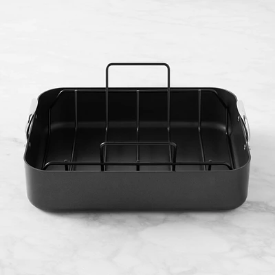 Williams Sonoma Thermo-Clad™ Nonstick Roaster with Rack