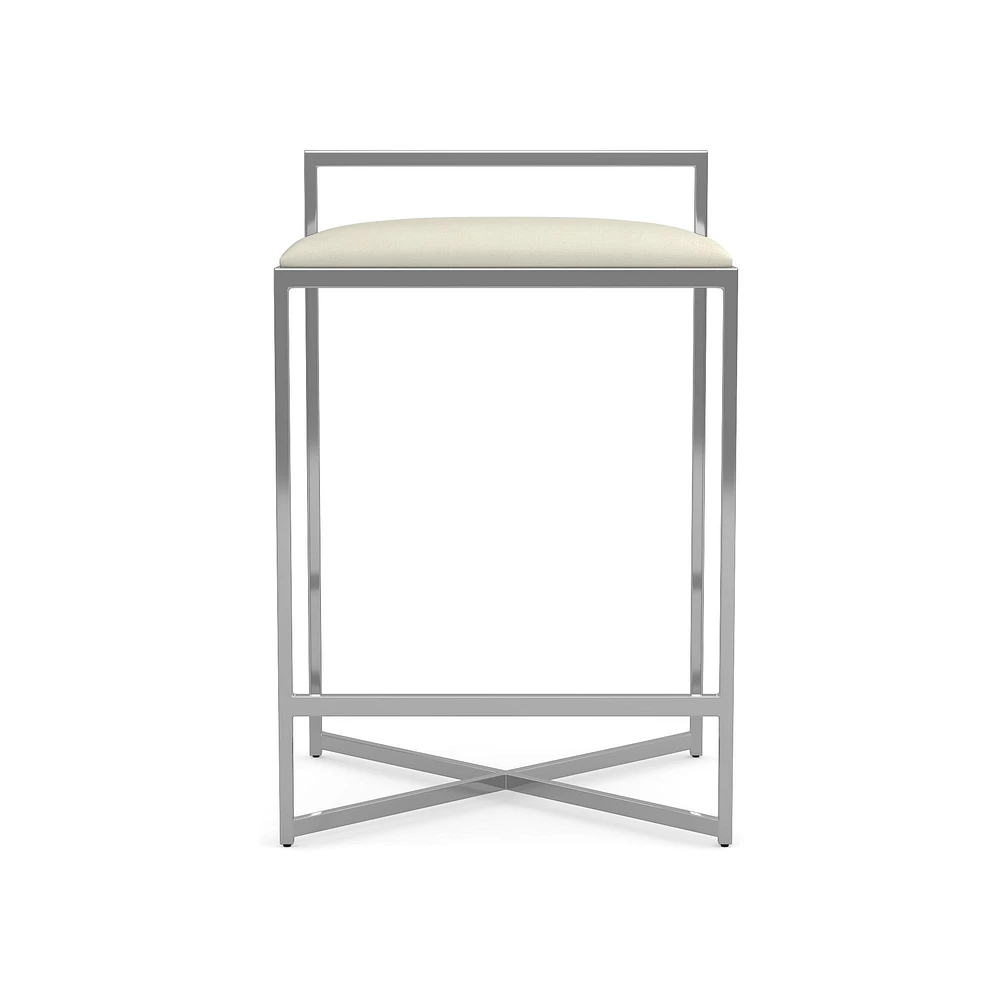 Dessau Upholstered Low Back Counter Stool