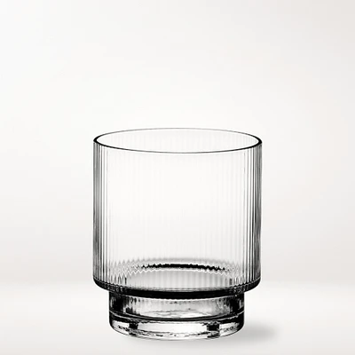 Modern Optic Double Old-Fashioned Glasses, Set of 4