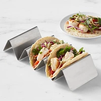 Williams Sonoma Stainless-Steel Taco Holder