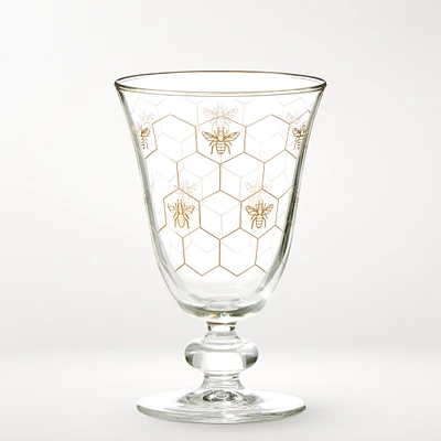 Honeycomb Goblet Glasses