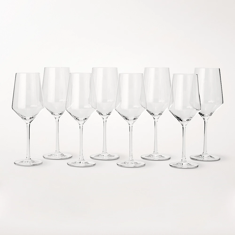 Zwiesel Glas Pure Mixed Cabernet & Sauvignon Blanc Glasses, Set of 8