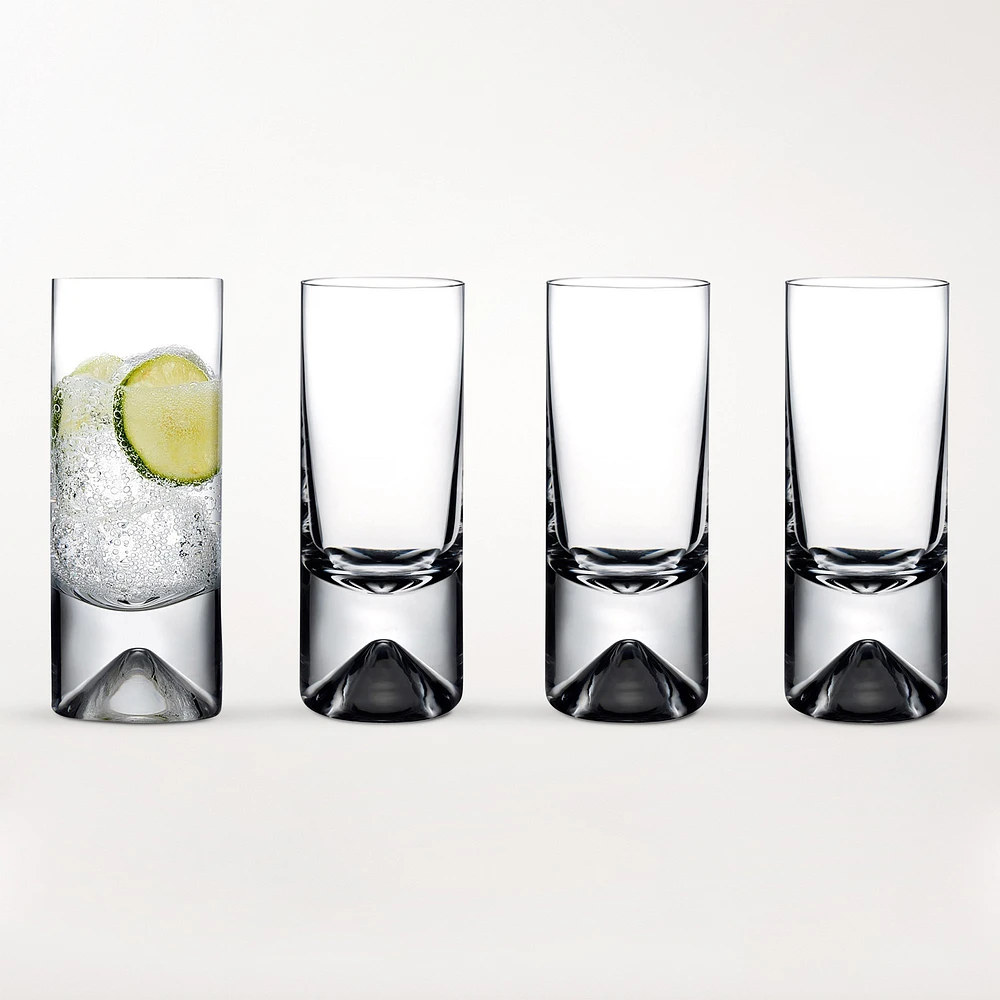 Nude No. 9 Highball Glasses, Set of 4