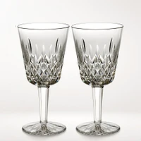 Waterford Lismore Goblets, Set of 2