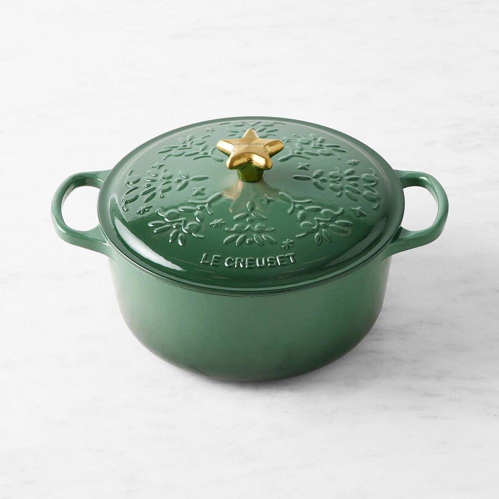 Le Creuset Noel Enameled Cast Iron Round Dutch Oven, 4 1/2-Qt.