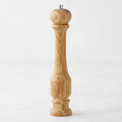 Williams Sonoma Traditional Olivewood Pepper Mill, 12"