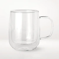 Double-Wall Glass Coffee Mugs