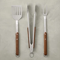 Williams Sonoma Walnut Grill Tools, Set of 3