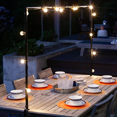 IYN Indoor Outdoor Table Frame for String Lights & Décor