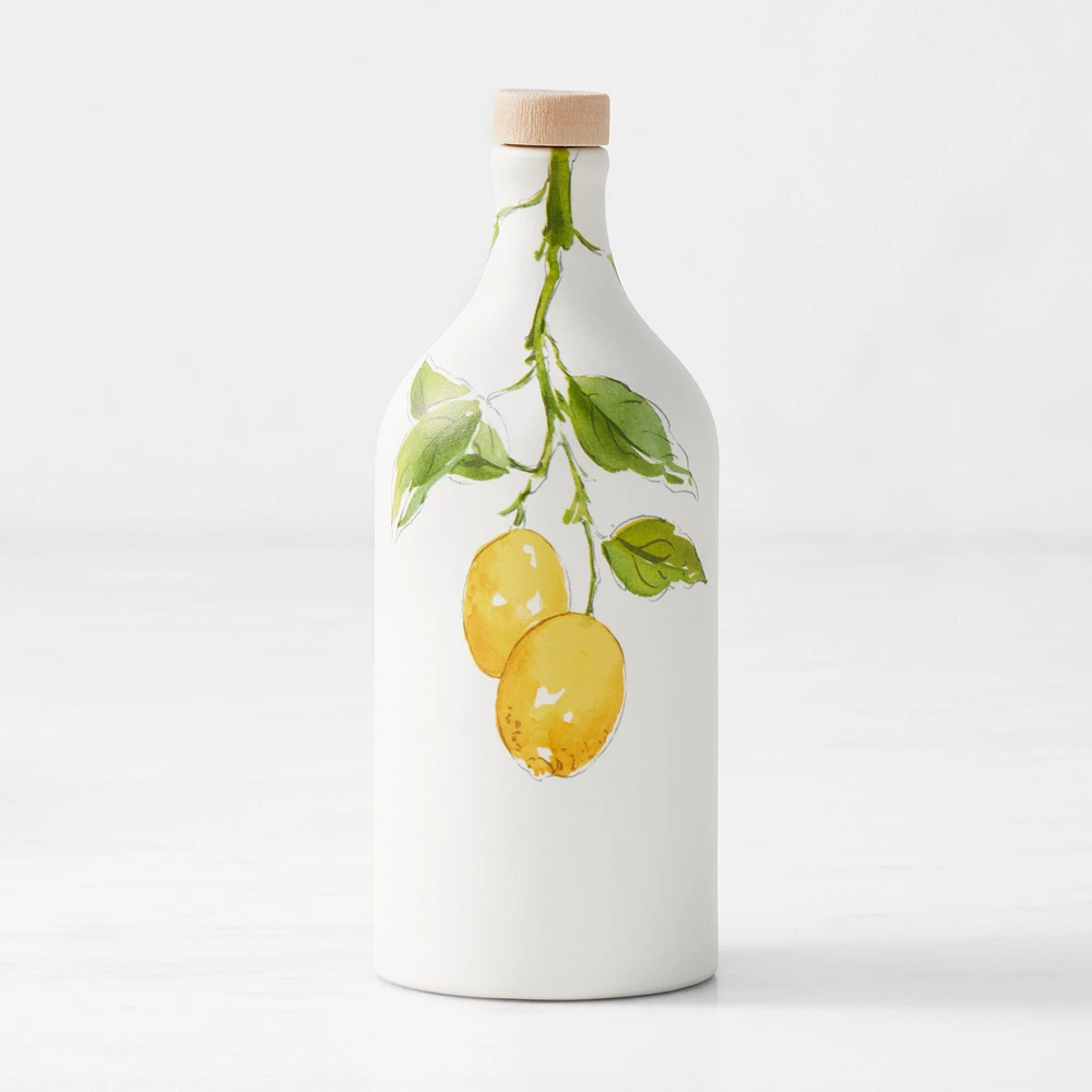 Muraglia Lemon Flavor Infused Extra Virgin Olive Oil Bottle