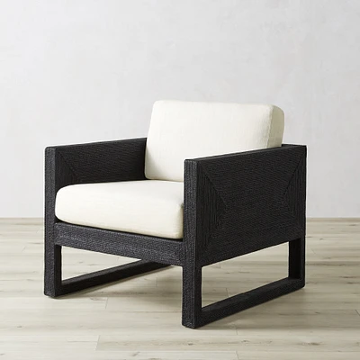 Point Reyes Occasional Chair, Black