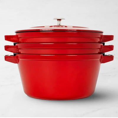 Staub Enameled Cast Iron Stackable Cookware Set