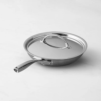 Williams Sonoma Signature Thermo-Clad™ Stainless-Steel Nonstick Covered Fry Pan