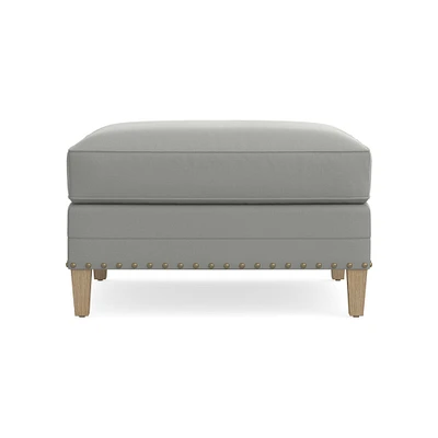 Addison Ottoman with Nailheads