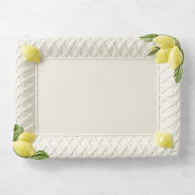 Limone Embossed Platter