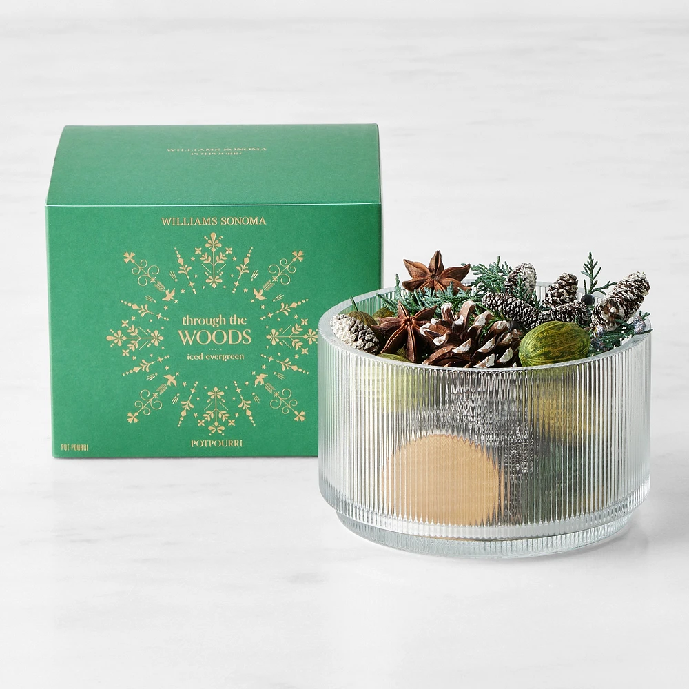 Williams Sonoma Seasonal Home Scents Iced Evergreen Potpourri