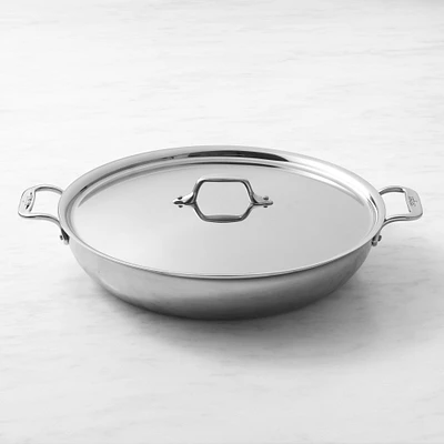 All-Clad D3® Triply Stainless-Steel Sunday Supper Pan, 7-Qt.