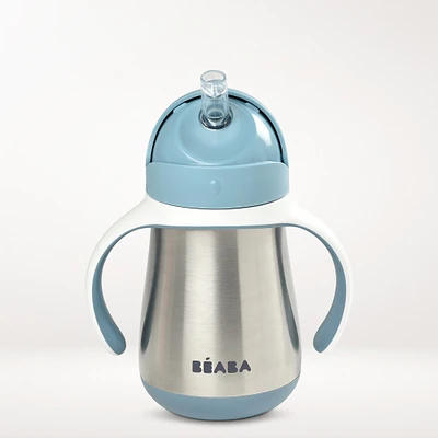 Beaba Stainless-Steel Straw Sippy Cup
