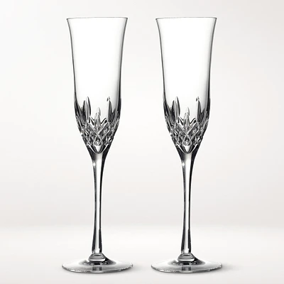Waterford Lismore Essence Flutes, Set of 2