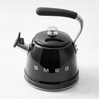 SMEG Stainless-Steel Whistling Tea Kettle, 2 1/2-Qt.