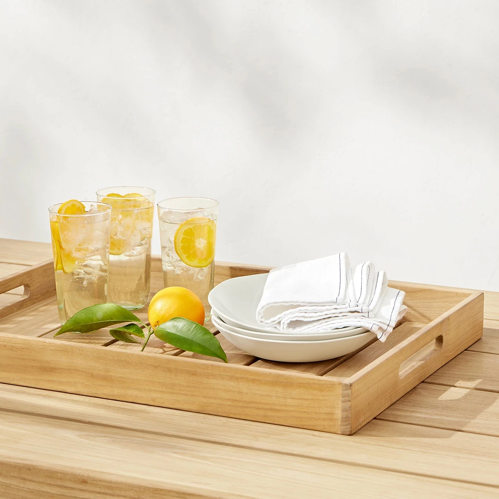 Larnaca Outdoor Teak Tray