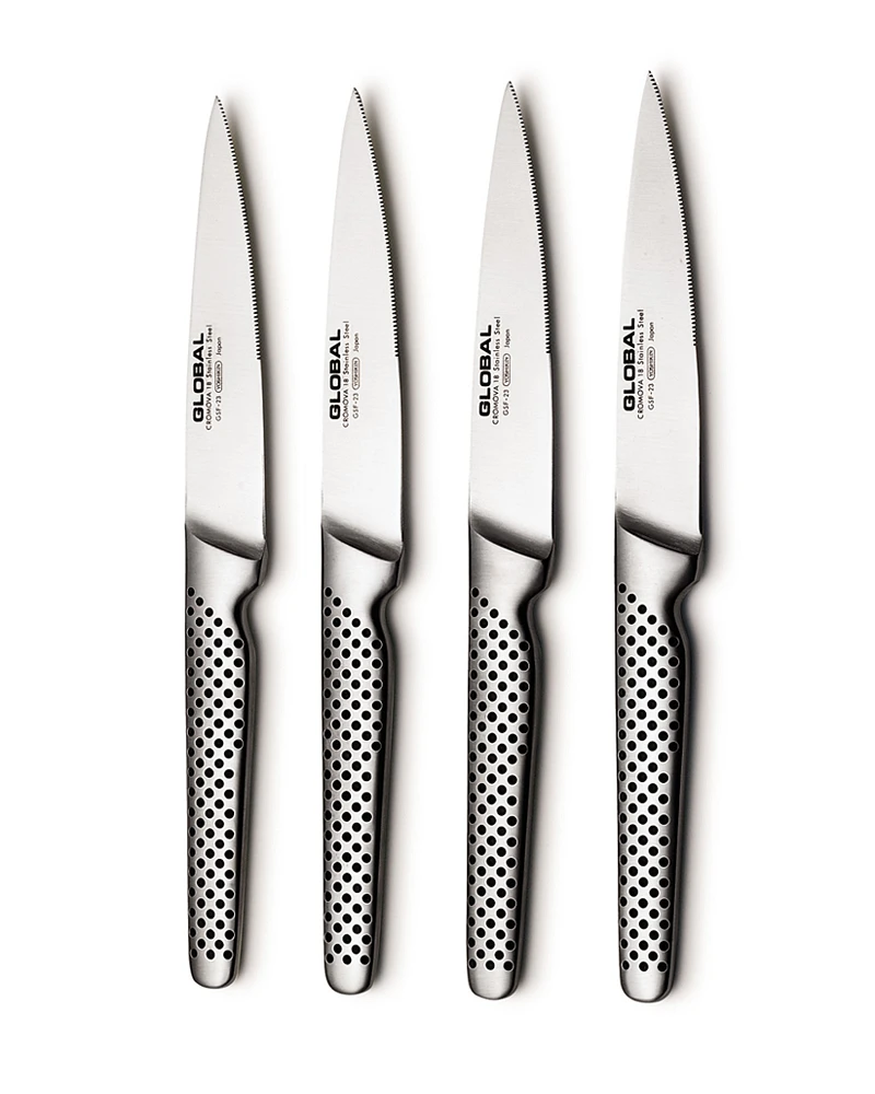 Global Classic Steak Knives, Set of 4