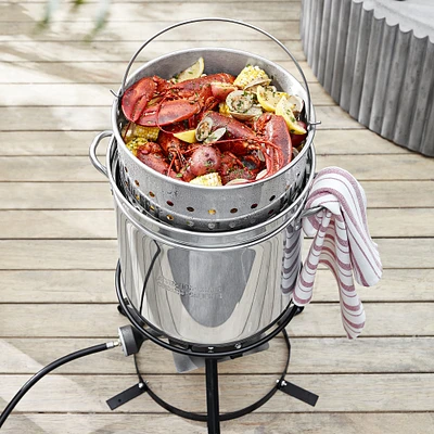 King Kooker Outdoor Steaming and Boiling Cooker Pack