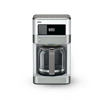 Braun BrewSense Drip Coffee Maker 12-Cup, White