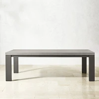 Larnaca Outdoor Slate Grey Metal Fibrestone Dining Table & Siena Chairs