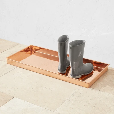 Copper Boot Tray