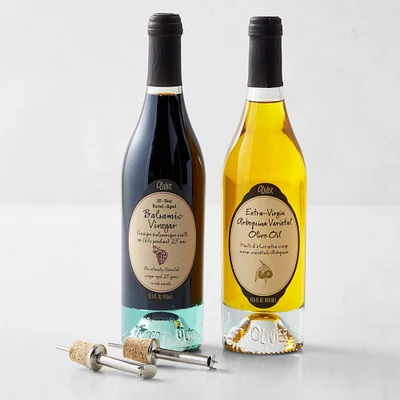 VSOP 25-Year Barrel-Aged Balsamic Vinegar & Arbequina Extra-Virgin Olive Oil Gift Set