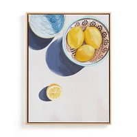 Flatlay Lemon Study Limited Edition Kitchen Art No.3 by Minted